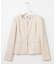 【セットアップ対応】Light Tweed ノーカラー ジャケット