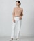 【洗える】BASIC STRETCH DENIM ボーイフィット パンツ
