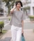 【洗える】BASIC STRETCH DENIM ボーイフィット パンツ
