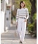 【洗える】BASIC STRETCH DENIM ボーイフィット パンツ