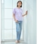【洗える】BASIC STRETCH DENIM ボーイフィット パンツ