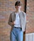 【洗える】BASIC STRETCH DENIM ボーイフィット パンツ