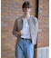 【洗える】BASIC STRETCH DENIM ボーイフィット パンツ