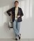 【洗える】BASIC STRETCH DENIM ボーイフィット パンツ