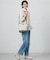 【洗える】BASIC STRETCH DENIM ボーイフィット パンツ