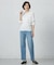 【洗える】BASIC STRETCH DENIM ボーイフィット パンツ