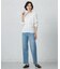 【洗える】BASIC STRETCH DENIM ボーイフィット パンツ