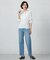 【洗える】BASIC STRETCH DENIM ボーイフィット パンツ