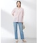 【洗える】BASIC STRETCH DENIM ボーイフィット パンツ