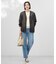 【洗える】BASIC STRETCH DENIM ボーイフィット パンツ