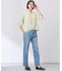 【洗える】BASIC STRETCH DENIM ボーイフィット パンツ