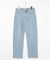 【洗える】BASIC STRETCH DENIM ボーイフィット パンツ