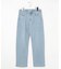【洗える】BASIC STRETCH DENIM ボーイフィット パンツ