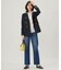 【洗える】BASIC STRETCH DENIM ボーイフィット パンツ