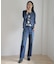 【洗える】BASIC STRETCH DENIM ボーイフィット パンツ