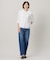 【洗える】BASIC STRETCH DENIM ボーイフィット パンツ