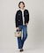 【洗える】BASIC STRETCH DENIM ボーイフィット パンツ