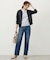 【洗える】BASIC STRETCH DENIM ボーイフィット パンツ