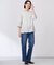 【洗える】BASIC STRETCH DENIM ボーイフィット パンツ