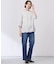 【洗える】BASIC STRETCH DENIM ボーイフィット パンツ