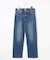 【洗える】BASIC STRETCH DENIM ボーイフィット パンツ