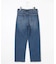 【洗える】BASIC STRETCH DENIM ボーイフィット パンツ