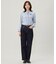 【洗える】BASIC STRETCH DENIM ボーイフィット パンツ