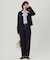 【洗える】BASIC STRETCH DENIM ボーイフィット パンツ