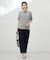 【洗える】BASIC STRETCH DENIM ボーイフィット パンツ