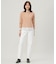 【洗える】CLEAR COTTON BLEND ボトルネック ニット