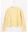 【洗える】CLEAR COTTON BLEND ボトルネック ニット