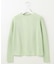 【洗える】CLEAR COTTON BLEND ボトルネック ニット