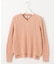 【洗える】GIZA MERCERIZE COTTON ケーブル ニット