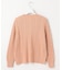 【洗える】GIZA MERCERIZE COTTON ケーブル ニット