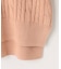 【洗える】GIZA MERCERIZE COTTON ケーブル ニット