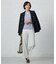 【洗える】GIZA MERCERIZE COTTON ケーブル ニット