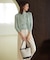 【洗える】BASIC HT COTTON クールネック プルオーバー