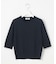 【洗える】BASIC HT COTTON クールネック プルオーバー