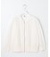 【洗える】SHEER JACQUARD ニット ブルゾン