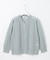 【洗える】SHEER JACQUARD ニット ブルゾン