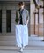 【WEB限定カラーあり・洗える】FINE SLEEVELESS ニット タンクトップ