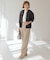 【WEB限定カラーあり・洗える】FINE SLEEVELESS ニット タンクトップ