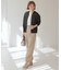 【WEB限定カラーあり・洗える】FINE SLEEVELESS ニット タンクトップ