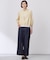 【WEB限定カラーあり・洗える】FINE SLEEVELESS ニット タンクトップ