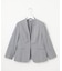 【セットアップ対応・人気素材】コットンFITTY ノーカラー ジャケット
