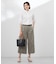 【洗える】GORIAN TWILL クロップド パンツ
