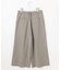 【洗える】GORIAN TWILL クロップド パンツ