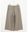 【洗える】GORIAN TWILL クロップド パンツ