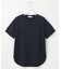 【洗える】COTTON POLYESTER 袖ボタン ニット