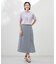 【洗える】COTTON POLYESTER 袖ボタン ニット